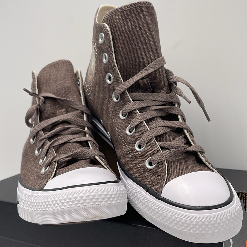 Converse WMNS All Star High-Top Sneakers Brown A08576F
CTAS HÌ
PURE PUMICE/PURE - Picture 5 of 16
